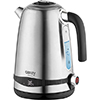 Stainless Steel 1,7L kettle with LCD display & temp. regulation